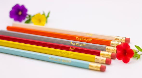 The Eras Pencil Set