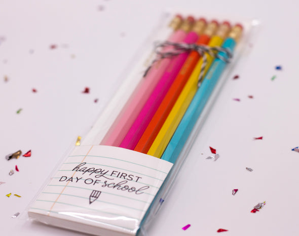 First Day of School Pencil Set