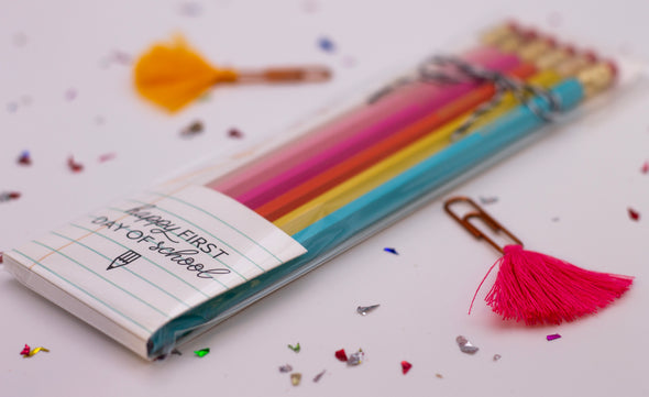 First Day of School Pencil Set